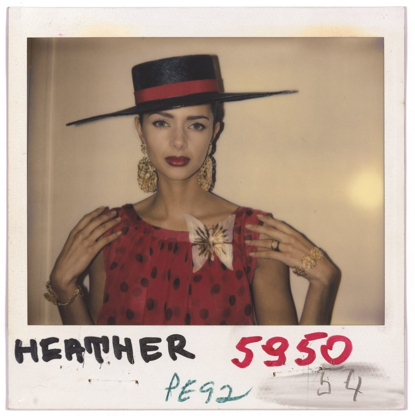 Casting polaroid